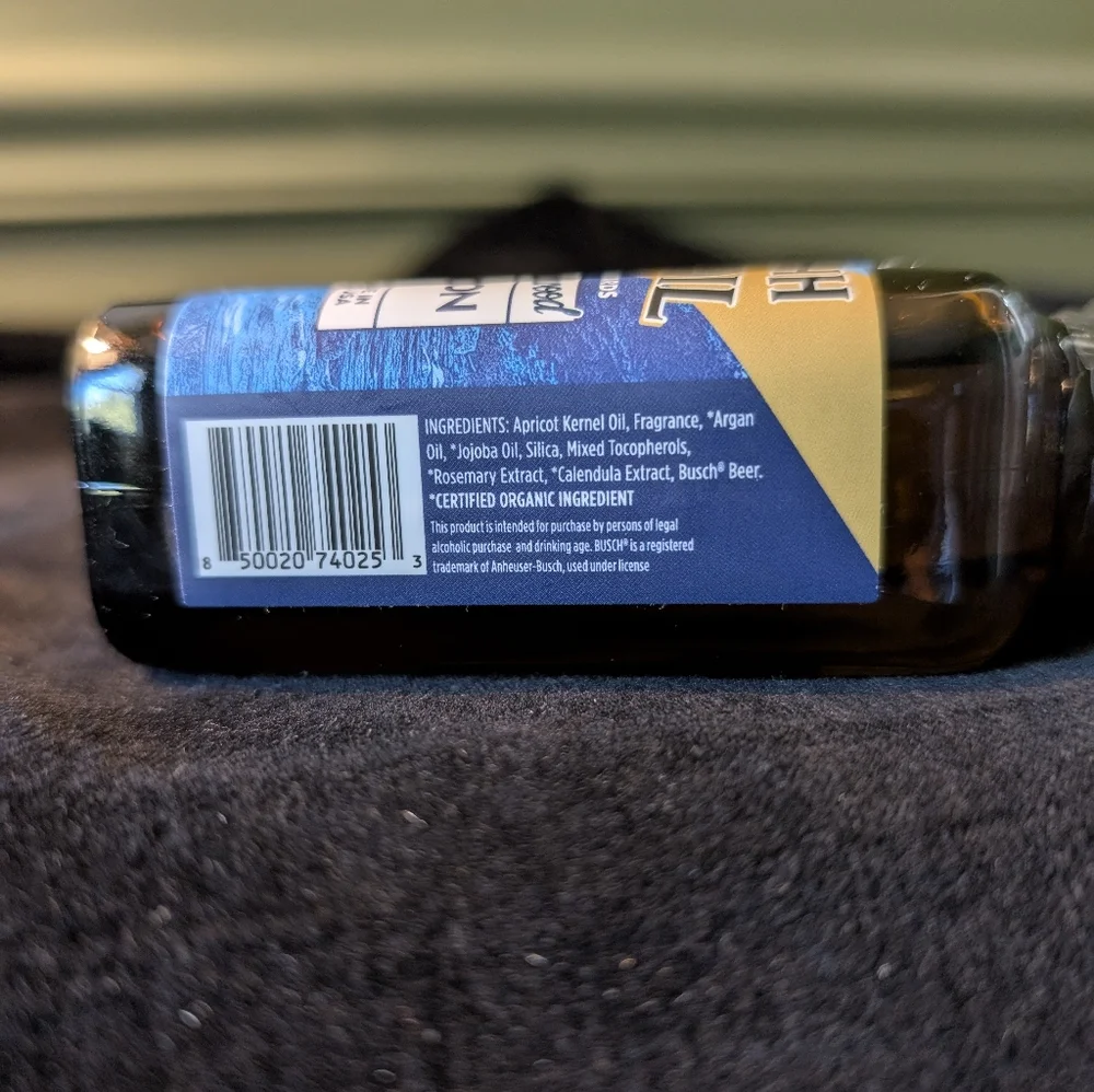 Duke Cannon Busch Beard Oil in Sandalwood New